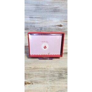 Papyrus Ladybug Thank You Glitter Accent Artist Designed Cards With Envelopes 14